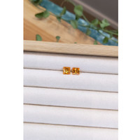 2.65&nbsp;Ct.Tw.Total Carat Weight Orange Sapphire Pair from Ceylon (Sri Lanka) Life Style