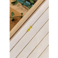 1.16&nbsp;Ct.Tw.Total Carat Weight Yellow Sapphire Pair from Ceylon (Sri Lanka) Life Style