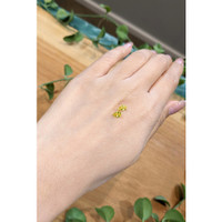 1.16&nbsp;Ct.Tw.Total Carat Weight Yellow Sapphire Pair from Ceylon (Sri Lanka) Life Style