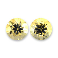 0.80&nbsp;Ct.Tw.Total Carat Weight Yellow Sapphire Pair from Ceylon (Sri Lanka) Video
