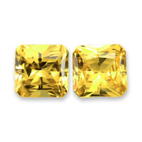 1.55&nbsp;Ct.Tw.Total Carat Weight Yellow Sapphire Pair from Ceylon (Sri Lanka) Video