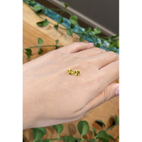 1.55&nbsp;Ct.Tw.Total Carat Weight Yellow Sapphire Pair from Ceylon (Sri Lanka) Life Style