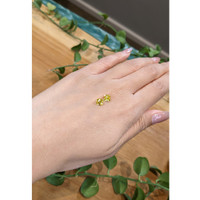 1.55&nbsp;Ct.Tw.Total Carat Weight Orangish Yellow Sapphire Pair from Ceylon (Sri Lanka) Life Style
