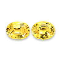 4.23&nbsp;Ct.Tw.Total Carat Weight Yellow Sapphire Pair from Ceylon (Sri Lanka) Video