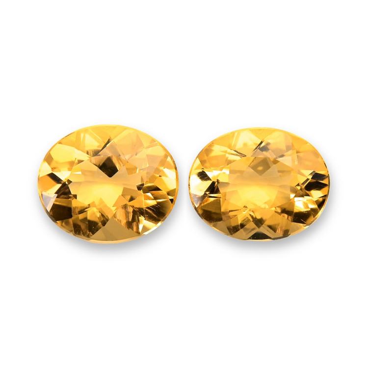 9.19 Ct.Tw. Citrine Pair from Brazil
