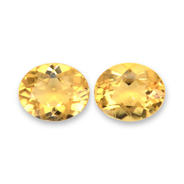 8.96 Ct.Tw. Citrine Pair from Brazil