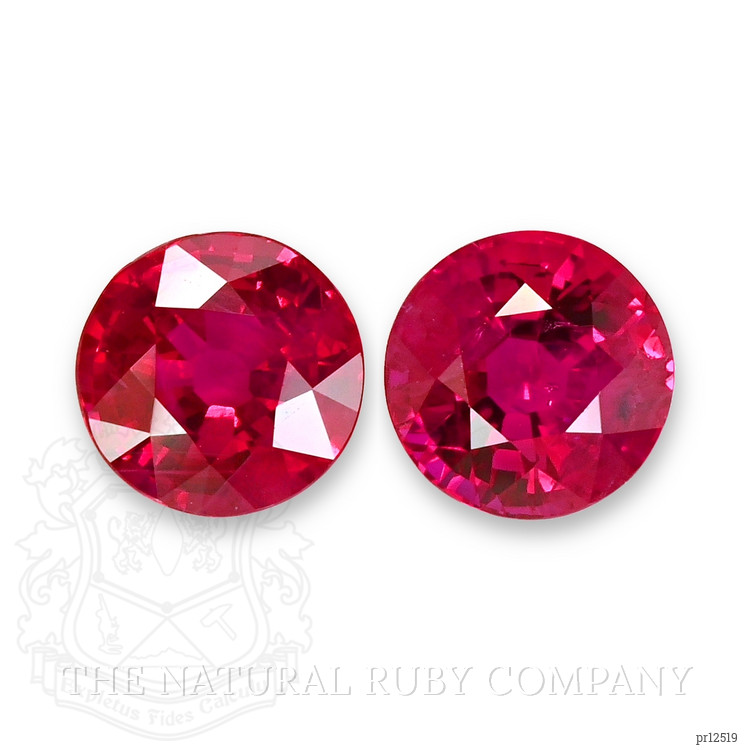 2.65 Ct.Tw. Ruby Pair from Mozambique