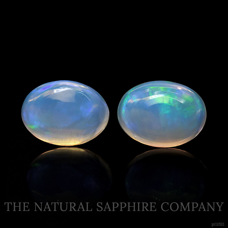1.35 Ct.Tw. Cabochon Opal Pair from Australia