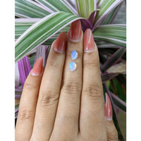 1.35&nbsp;Ct.Tw.Total Carat Weight Cabochon Opal Pair from Australia Life Style