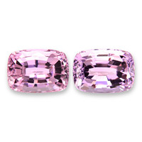 95.97 Ct.Tw.Total Carat Weight Kunzite Pair from Afghanistan Video