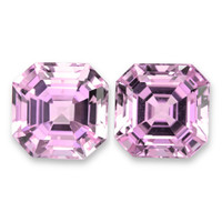 24.45 Ct.Tw.Total Carat Weight Kunzite Pair from Afghanistan Video