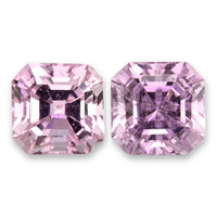6.93 Ct.Tw.Total Carat Weight Kunzite Pair from Afghanistan Video