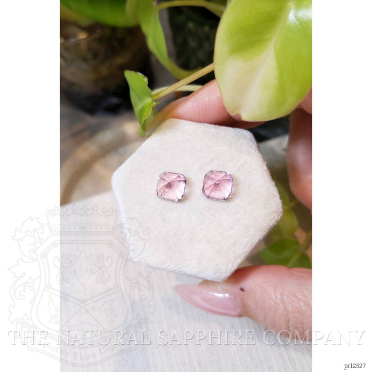 6.93 Ct.Tw. Kunzite Pair from Afghanistan