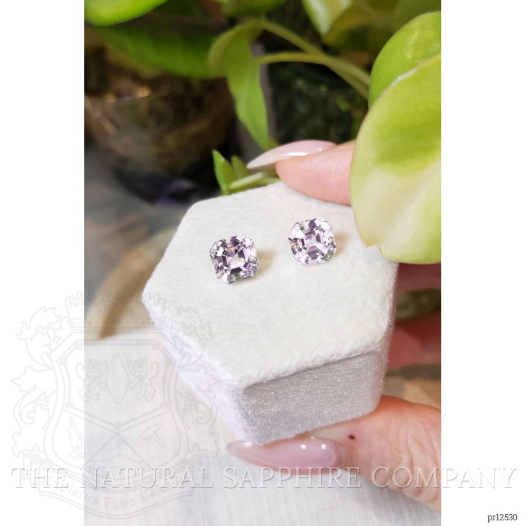 6.72 Ct.Tw. Kunzite Pair from Afghanistan