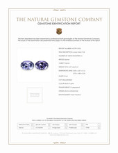 1.18&nbsp;Ct.Tw.Total Carat Weight Spinel Pair from Burma (Myanmar) Scan Report