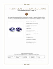1.18 Ct.Tw.Total Carat Weight Spinel Pair from Burma (Myanmar) Scan Report