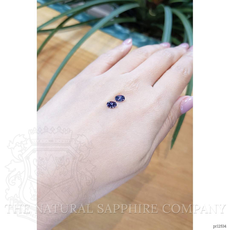 1.18 Ct.Tw. Spinel Pair from Burma (Myanmar)