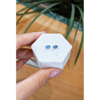 1.09&nbsp;Ct.Tw.Total Carat Weight Spinel Pair from Burma (Myanmar) Life Style