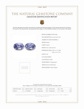 1.19 Ct.Tw.Total Carat Weight Spinel Pair from Burma (Myanmar) Scan Report