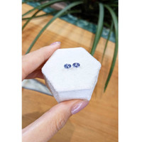 1.19&nbsp;Ct.Tw.Total Carat Weight Spinel Pair from Burma (Myanmar) Life Style