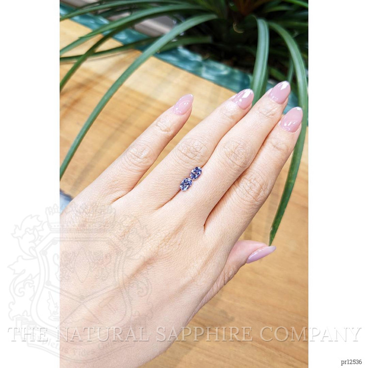 1.19 Ct.Tw. Spinel Pair from Burma (Myanmar)