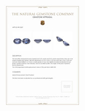 0.96&nbsp;Ct.Tw.Total Carat Weight Spinel Pair from Burma (Myanmar) Appraisal