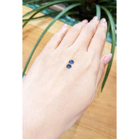 1.03&nbsp;Ct.Tw.Total Carat Weight Spinel Pair from Burma (Myanmar) Life Style