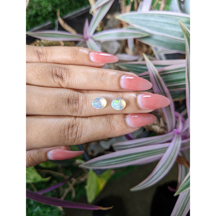 2.65 Ct.Tw. Cabochon Opal Pair from Brazil