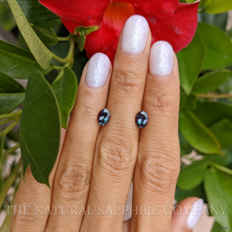 1.61 Ct.Tw. Alexandrite Pair from Ceylon (Sri Lanka)