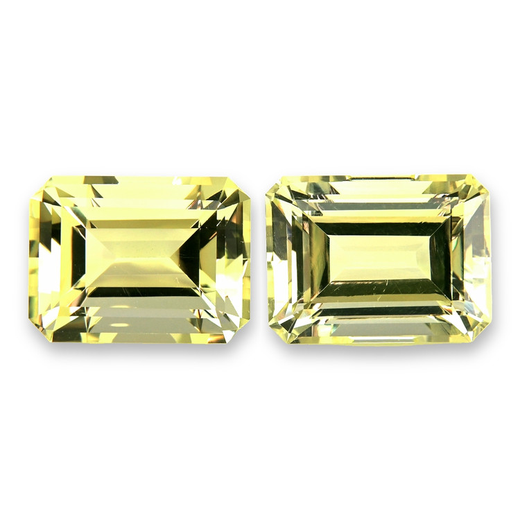 24.62 Ct.Tw. Citrine Pair from Brazil
