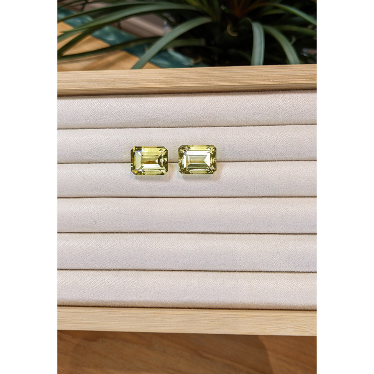 24.62 Ct.Tw. Citrine Pair from Brazil