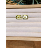 24.62 Ct.Tw.Total Carat Weight Citrine Pair from Brazil Life Style