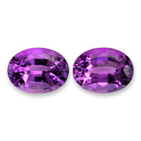 16.59&nbsp;Ct.Tw.Total Carat Weight Amethyst Pair from Brazil Video