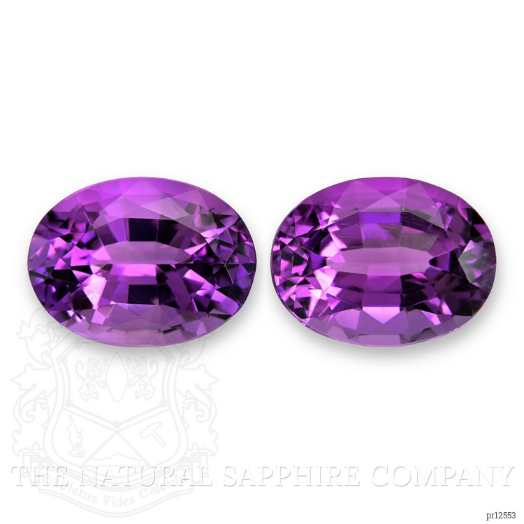 16.59 Ct.Tw. Amethyst Pair from Brazil