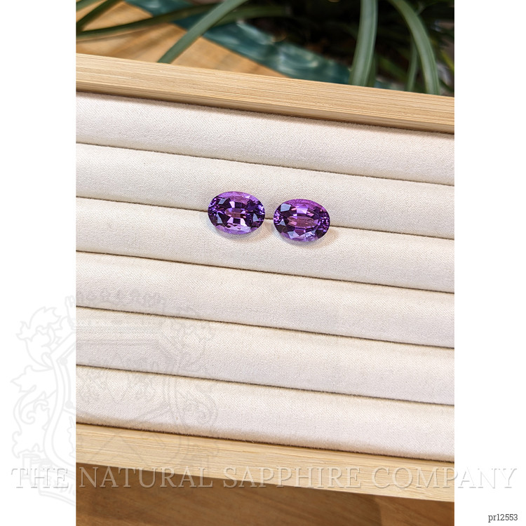 16.59 Ct.Tw. Amethyst Pair from Brazil