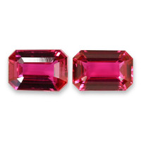 2.08&nbsp;Ct.Tw.Total Carat Weight Ruby Pair from Mozambique Video
