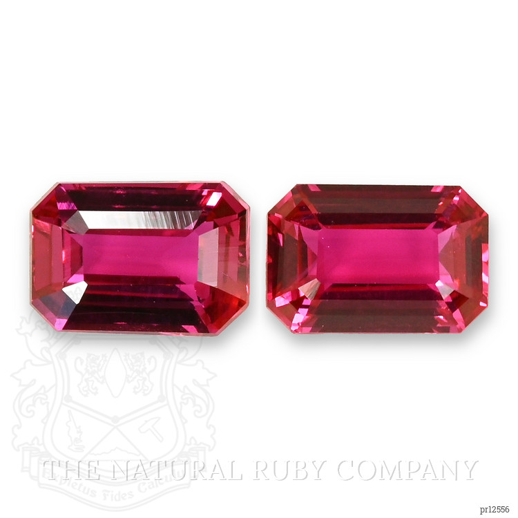 2.08 Ct.Tw. Ruby Pair from Mozambique