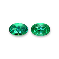 0.92&nbsp;Ct.Tw.Total Carat Weight Emerald Pair from Afghanistan Video
