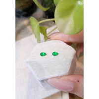 0.62&nbsp;Ct.Tw.Total Carat Weight Emerald Pair from Colombia Life Style