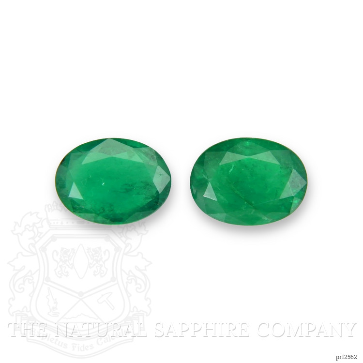 2.38 Ct.Tw. Emerald Pair from Zambia