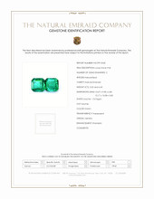 9.47 Ct.Tw.Total Carat Weight Emerald Pair from Zambia Scan Report