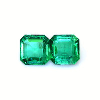 9.47&nbsp;Ct.Tw.Total Carat Weight Emerald Pair from Zambia Video
