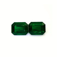8.86&nbsp;Ct.Tw.Total Carat Weight Emerald Pair from Zambia Video