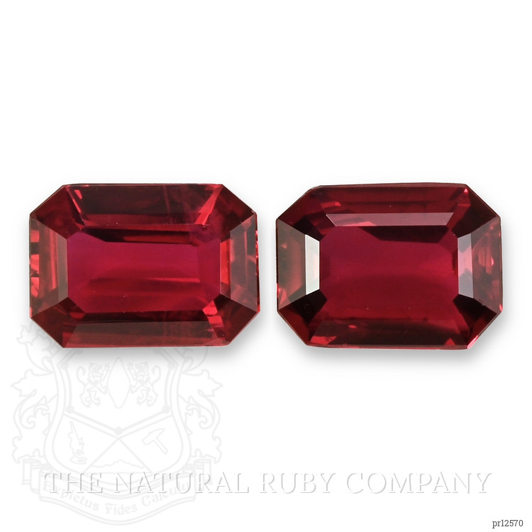 3.10 Ct.Tw. Ruby Pair from Mozambique