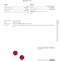 2.78&nbsp;Ct.Tw.Total Carat Weight Ruby Pair from Mozambique Scan Report