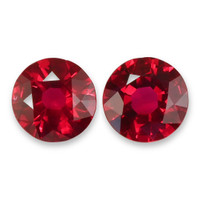 2.78&nbsp;Ct.Tw.Total Carat Weight Ruby Pair from Mozambique Video