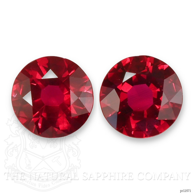 2.78 Ct.Tw. Ruby Pair from Mozambique