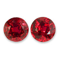 3.30 Ct.Tw.Total Carat Weight Ruby Pair from Mozambique Video