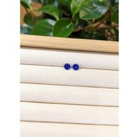 1.47&nbsp;Ct.Tw.Total Carat Weight Blue Sapphire Pair from Ceylon (Sri Lanka) Life Style