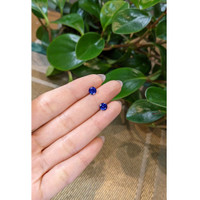 1.66&nbsp;Ct.Tw.Total Carat Weight Blue Sapphire Pair from Ceylon (Sri Lanka) Life Style